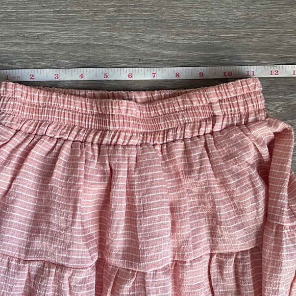 En Saison Riley Stripe Midi Skirt - Picture 10 of 13